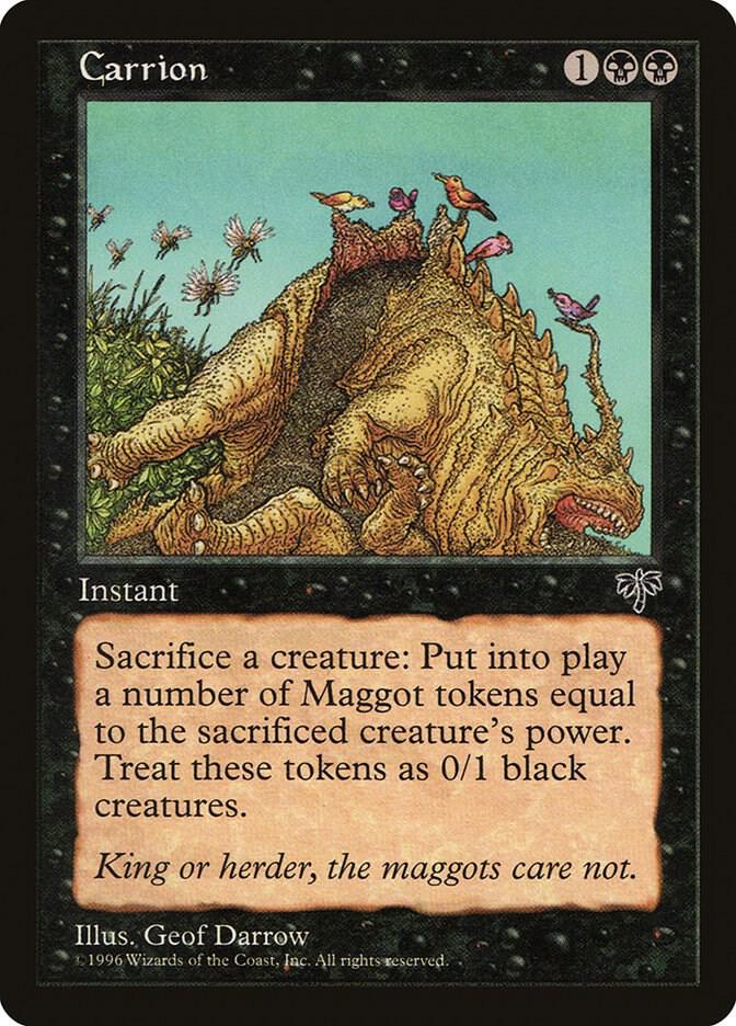 Carrion card from Mirage