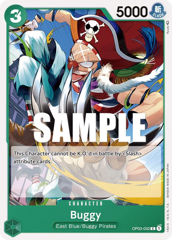 Buggy OP03-032 card from Pillars of Strength