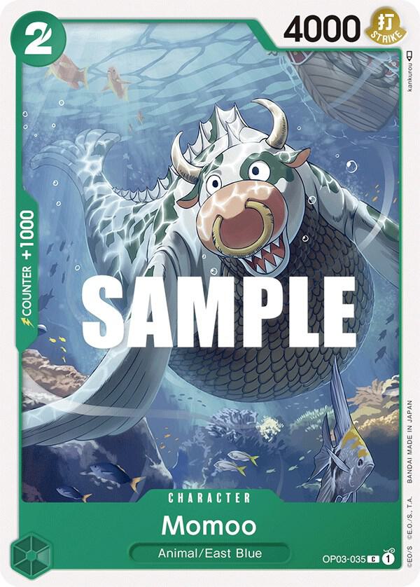 Momoo OP03-035 card from Pillars of Strength