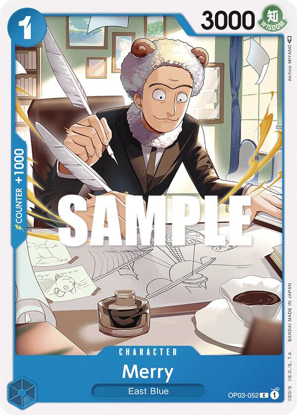 Merry OP03-052 card from Pillars of Strength