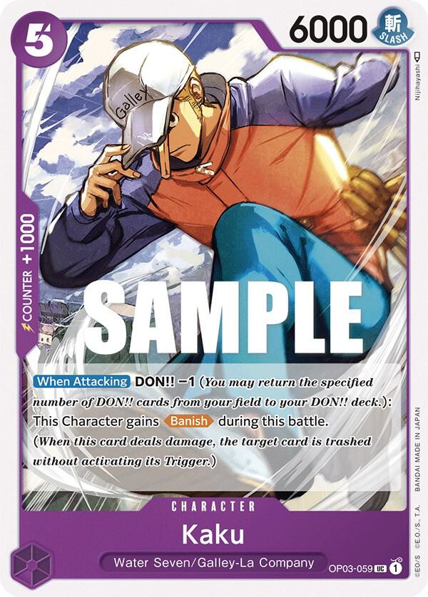 Kaku OP03-059 card from Pillars of Strength