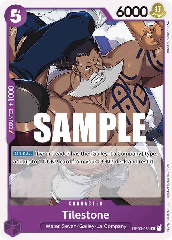 Tilestone OP03-064 card from Pillars of Strength
