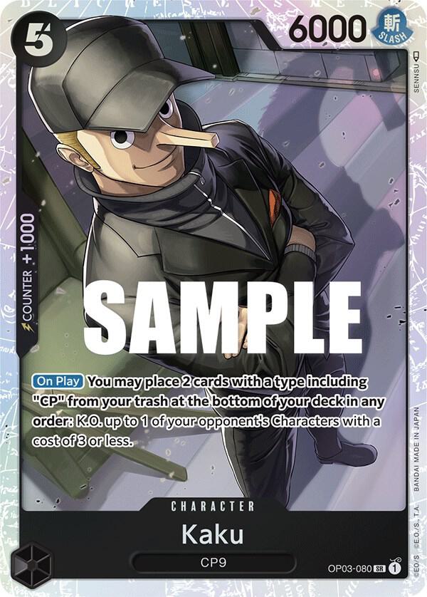 Kaku OP03-080 card from Pillars of Strength