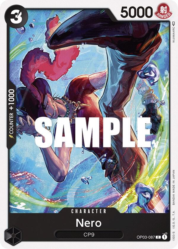 Nero OP03-087 card from Pillars of Strength