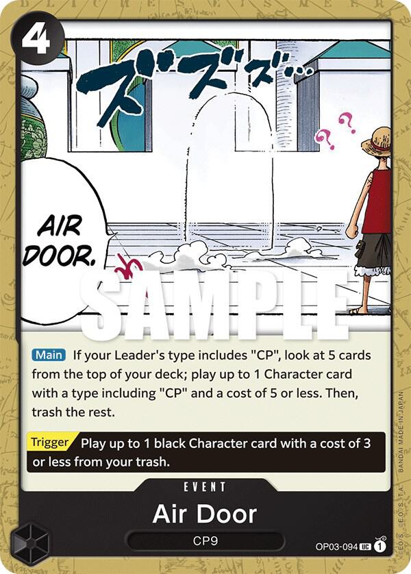 Air Door OP03-094 card from Pillars of Strength