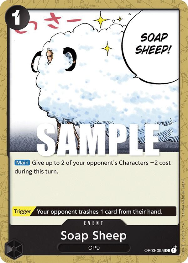 Soap Sheep OP03-095 card from Pillars of Strength