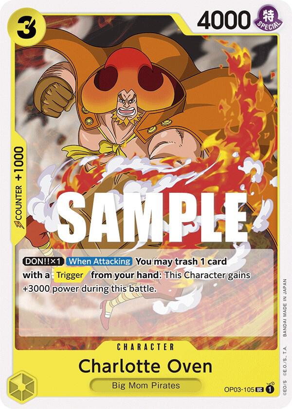 Charlotte Oven OP03-105 card from Pillars of Strength