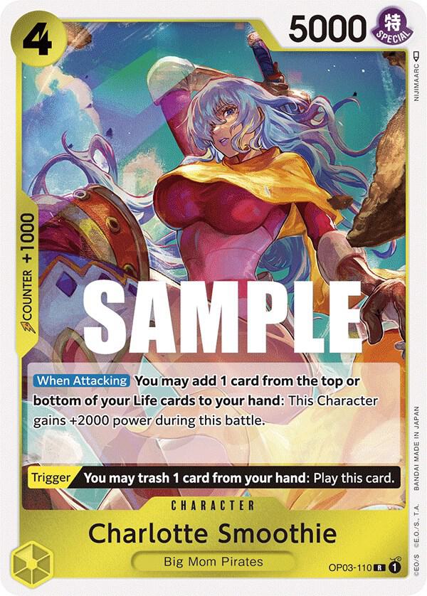 Charlotte Smoothie OP03-110 card from Pillars of Strength