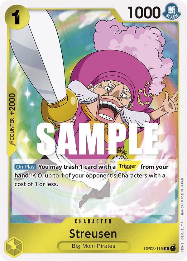 Streusen OP03-115 card from Pillars of Strength