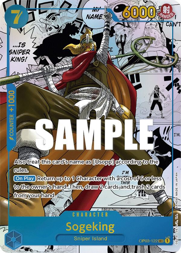 Sogeking (Alternate Art) (Manga) OP03-122 card from Pillars of Strength