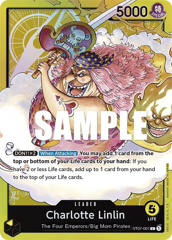 Charlotte Linlin ST07-001 card from Starter Deck 7: Big Mom Pirates