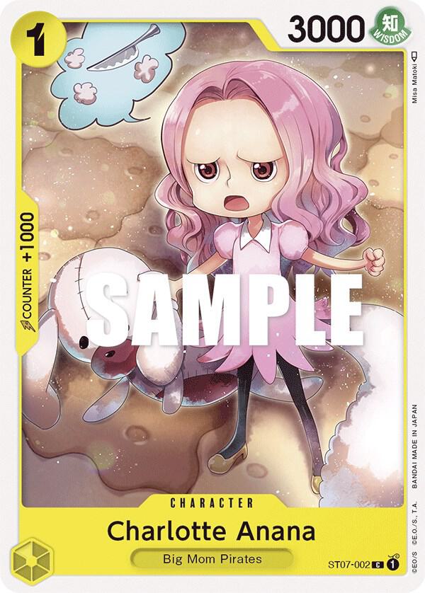 Charlotte Anana ST07-002 card from Starter Deck 7: Big Mom Pirates