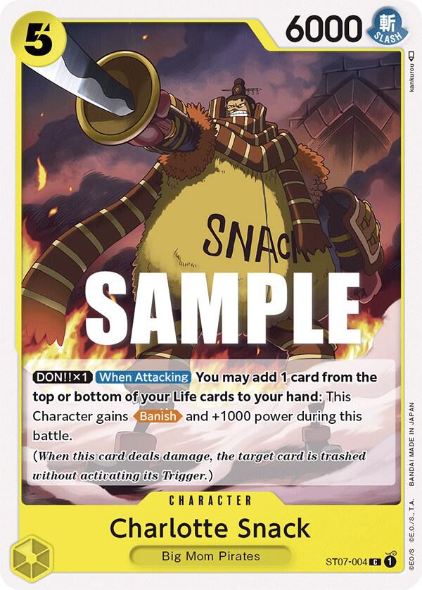 Charlotte Snack ST07-004 card from Starter Deck 7: Big Mom Pirates