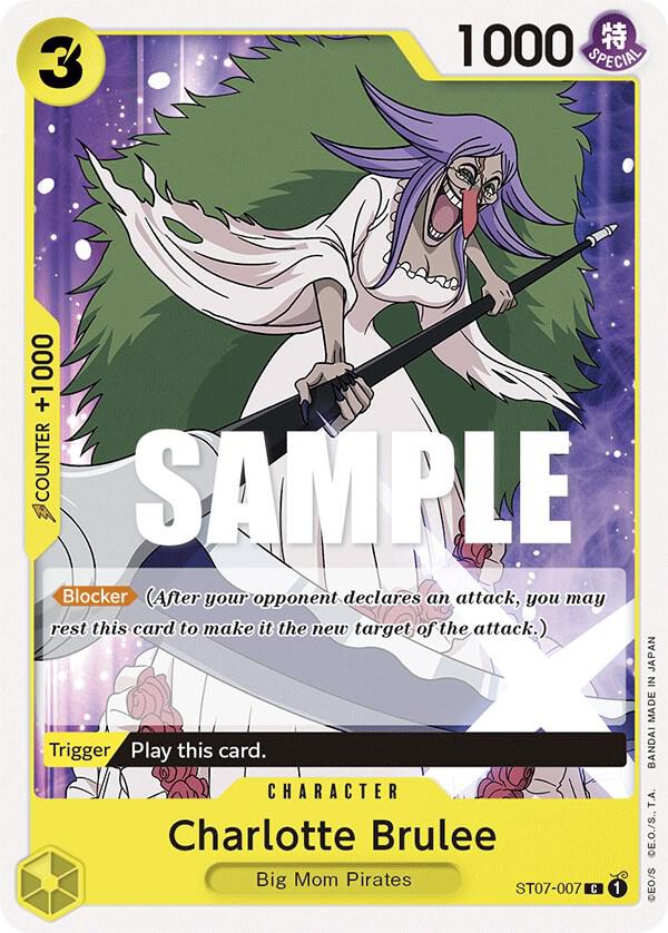 Charlotte Brulee ST07-007 card from Starter Deck 7: Big Mom Pirates