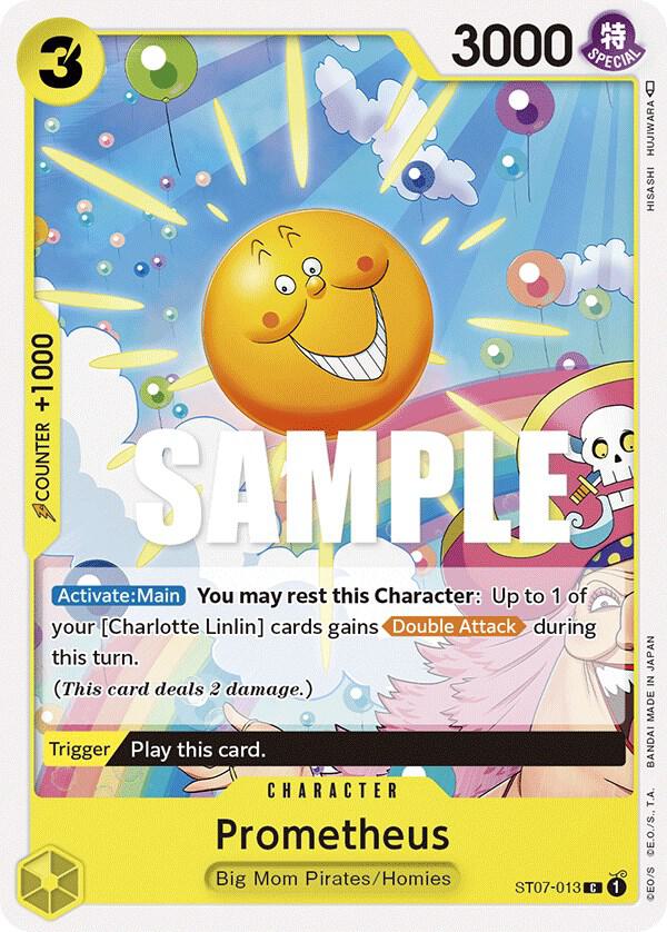 Prometheus ST07-013 card from Starter Deck 7: Big Mom Pirates
