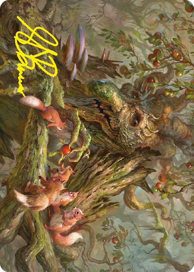 Generous Ent Art Card (Gold-Stamped Signature) 11 card from Art Series: Universes Beyond: The Lord of the Rings: Tales of Middle-earth