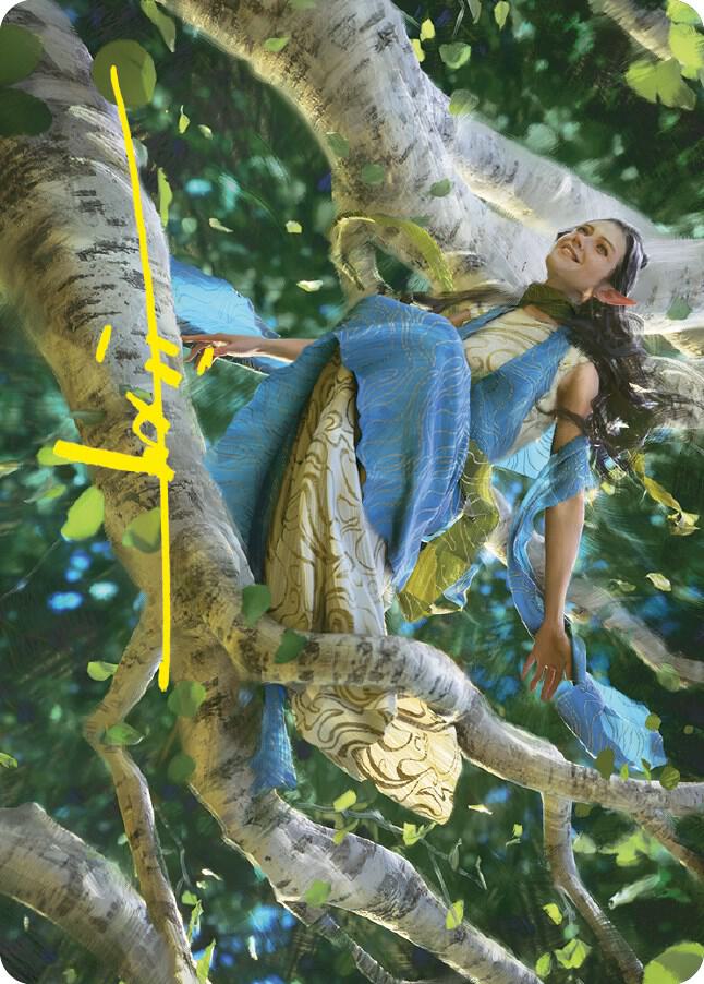 Arwen Undomiel Art Card (Gold-Stamped Signature) 13 card from Art Series: Universes Beyond: The Lord of the Rings: Tales of Middle-earth