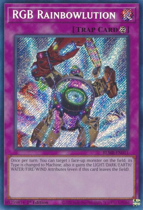 RGB Rainbowlution BLMR-EN011 card from Battles of Legend: Monstrous Revenge
