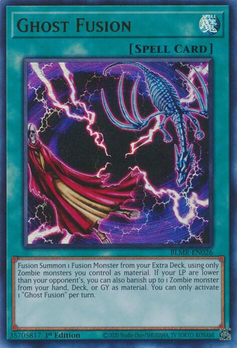 Ghost Fusion BLMR-EN026 card from Battles of Legend: Monstrous Revenge