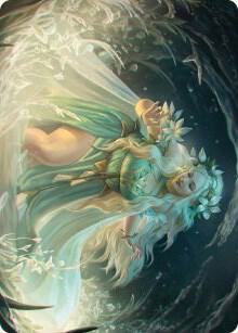 Goldberry, River-Daughter Art Card 6 card from Art Series: Universes Beyond: The Lord of the Rings: Tales of Middle-earth