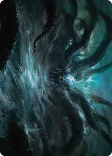 The Watcher in the Water Art Card 7 card from Art Series: Universes Beyond: The Lord of the Rings: Tales of Middle-earth
