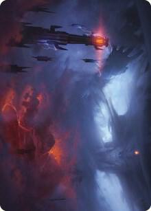 Shadow of the Enemy Art Card 8 card from Art Series: Universes Beyond: The Lord of the Rings: Tales of Middle-earth