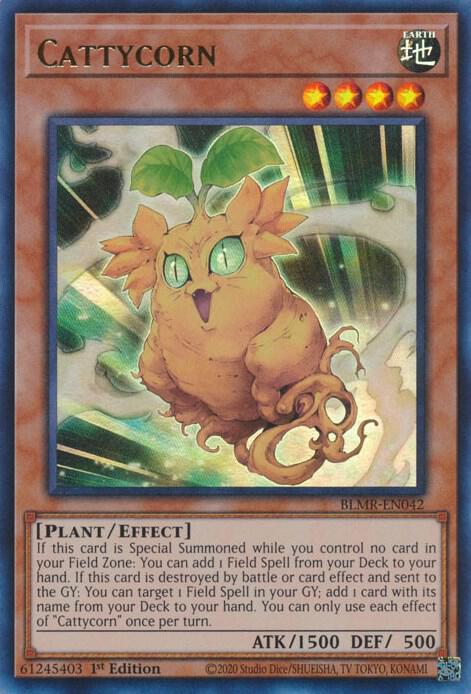 Cattycorn BLMR-EN042 card from Battles of Legend: Monstrous Revenge