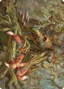 Generous Ent Art Card 11 card from Art Series: Universes Beyond: The Lord of the Rings: Tales of Middle-earth