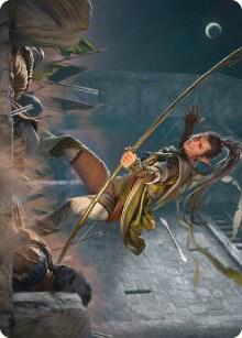 Legolas, Counter of Kills Art Card 17 card from Art Series: Universes Beyond: The Lord of the Rings: Tales of Middle-earth