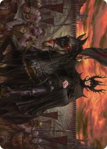 The Mouth of Sauron Art Card 18 card from Art Series: Universes Beyond: The Lord of the Rings: Tales of Middle-earth