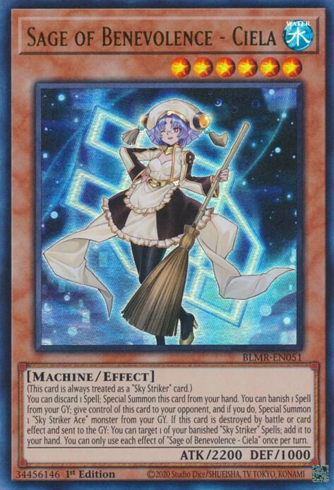 Sage of Benevolence - Ciela BLMR-EN051 card from Battles of Legend: Monstrous Revenge