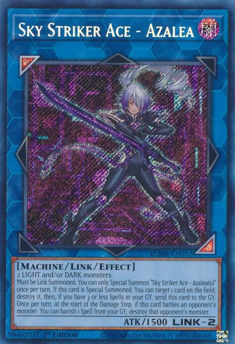 Sky Striker Ace - Azalea BLMR-EN052 card from Battles of Legend: Monstrous Revenge