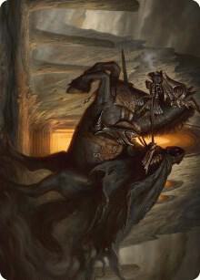 Nazgul Art Card 53 card from Art Series: Universes Beyond: The Lord of the Rings: Tales of Middle-earth