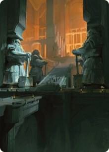 Mines of Moria Art Card 56 card from Art Series: Universes Beyond: The Lord of the Rings: Tales of Middle-earth