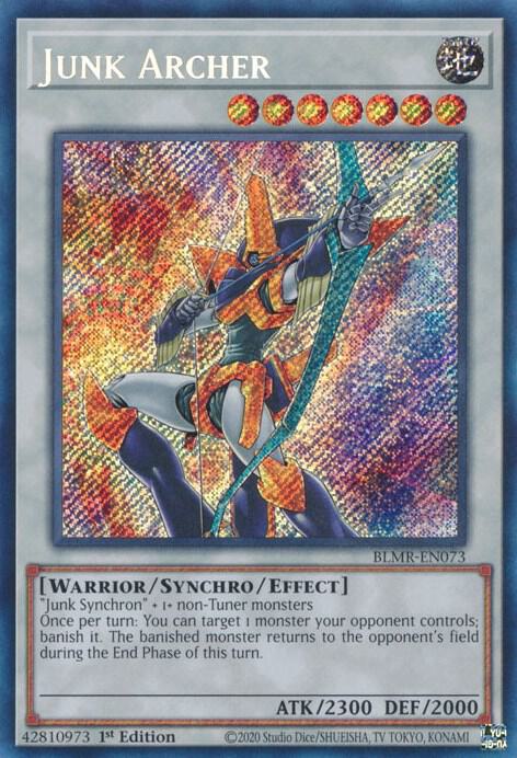 Junk Archer BLMR-EN073 card from Battles of Legend: Monstrous Revenge