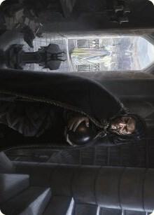 Grima, Saruman's Footman Art Card 63 card from Art Series: Universes Beyond: The Lord of the Rings: Tales of Middle-earth