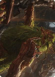 Treebeard, Gracious Host Art Card 67 card from Art Series: Universes Beyond: The Lord of the Rings: Tales of Middle-earth