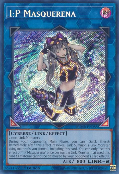 I:P Masquerena BLMR-EN085 card from Battles of Legend: Monstrous Revenge