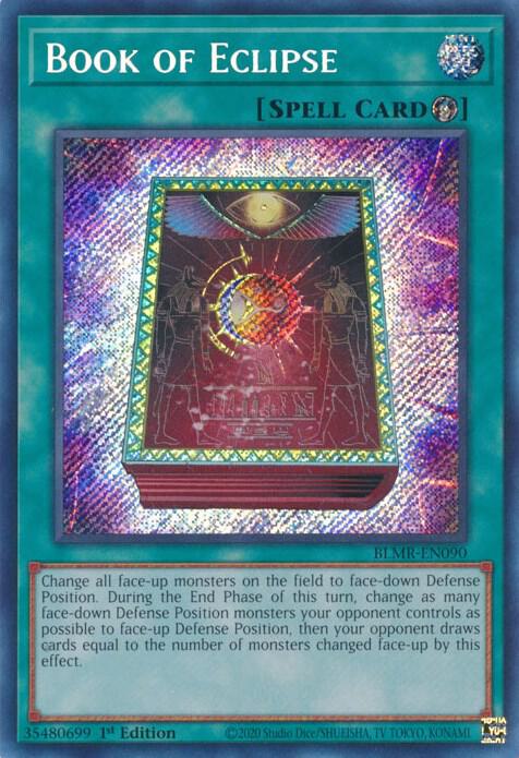 Book of Eclipse BLMR-EN090 card from Battles of Legend: Monstrous Revenge
