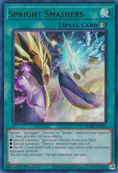 Spright Smashers BLMR-EN098 card from Battles of Legend: Monstrous Revenge