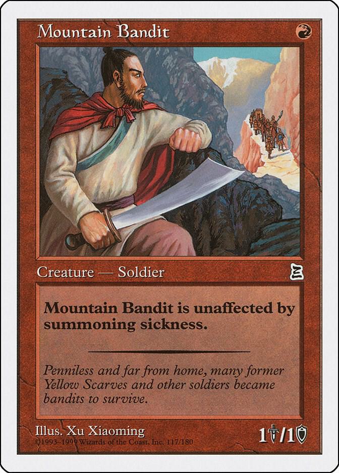 Mountain Bandit 117 card from Portal Three Kingdoms