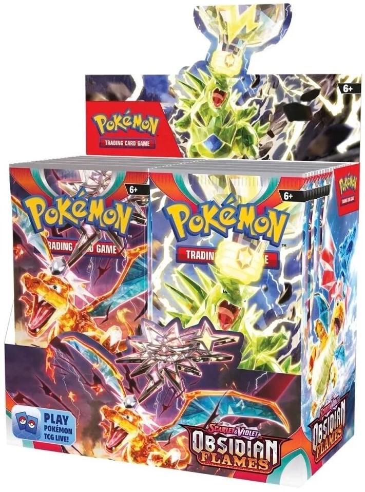 Obsidian Flames Booster Box card from SV03: Obsidian Flames
