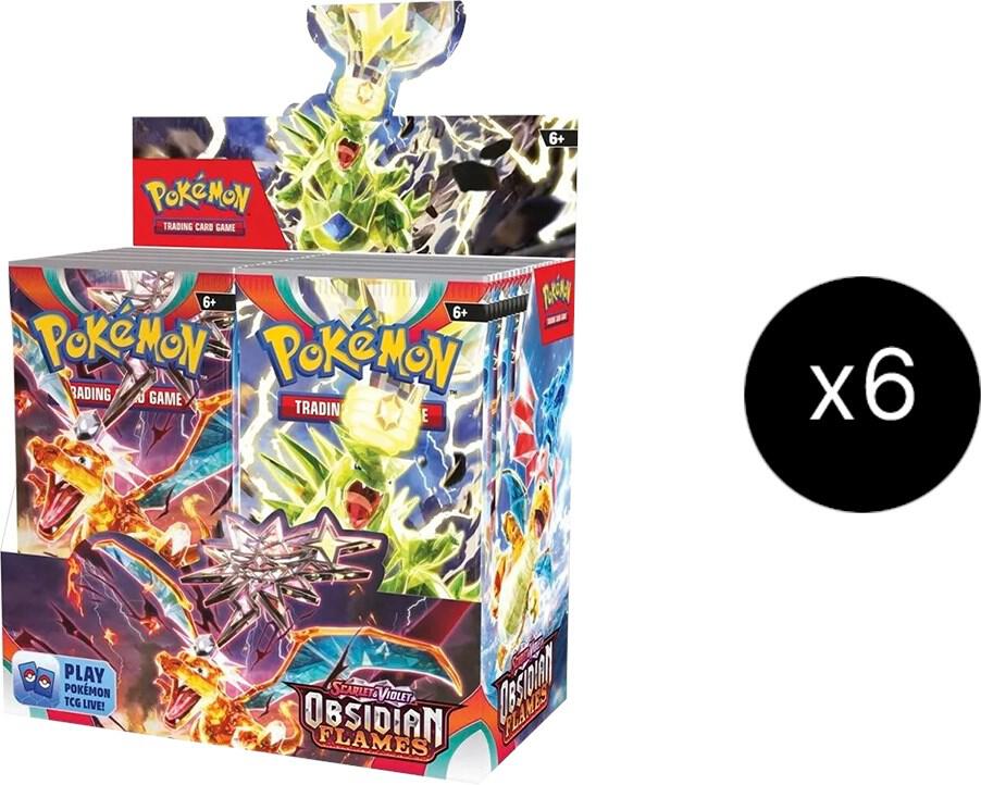 Obsidian Flames Booster Box Case card from SV03: Obsidian Flames