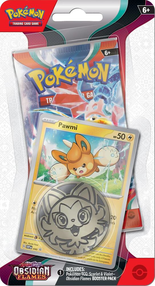Obsidian Flames Single Pack Blister [Pawmi] card from SV03: Obsidian Flames