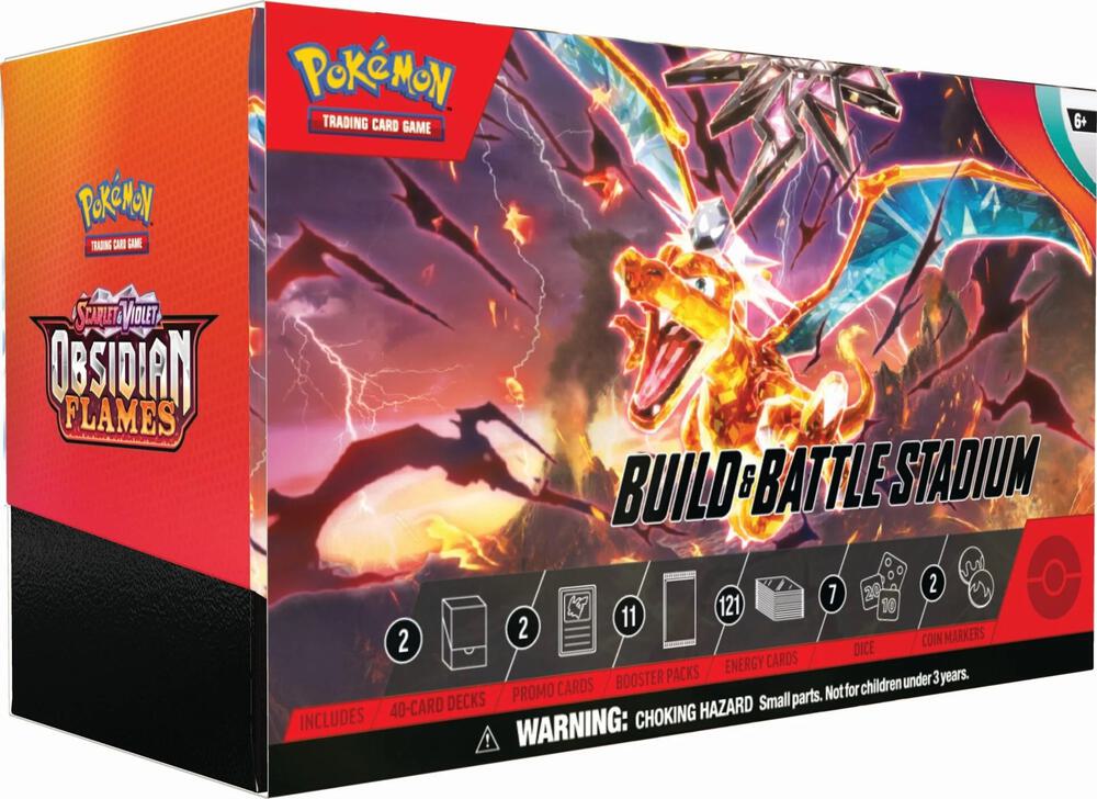 Obsidian Flames Build & Battle Stadium card from SV03: Obsidian Flames