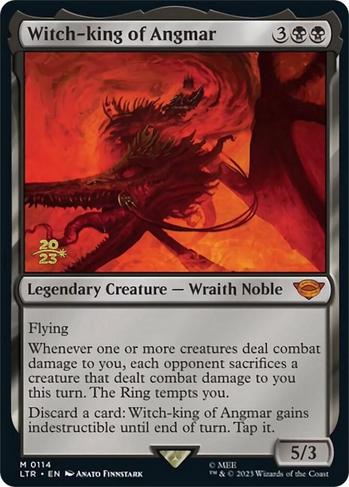 Witch-king of Angmar 114 card from Prerelease Cards