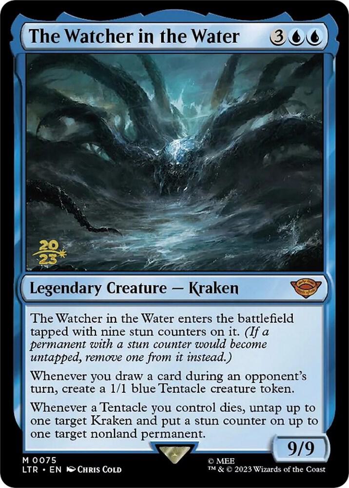 The Watcher in the Water 75 card from Prerelease Cards