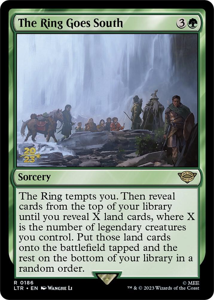 The Ring Goes South 186 card from Prerelease Cards