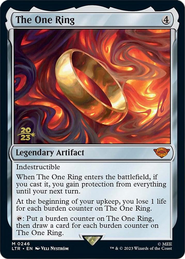 The One Ring 246 card from Prerelease Cards