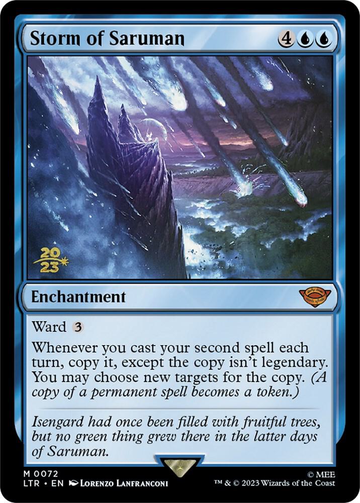 Storm of Saruman 72 card from Prerelease Cards